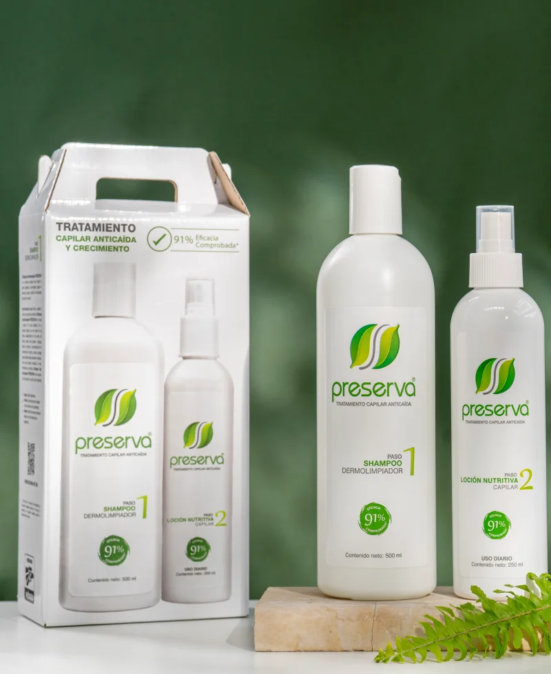 Preserva ® Kit Anticaída y Crecimiento (3 meses)