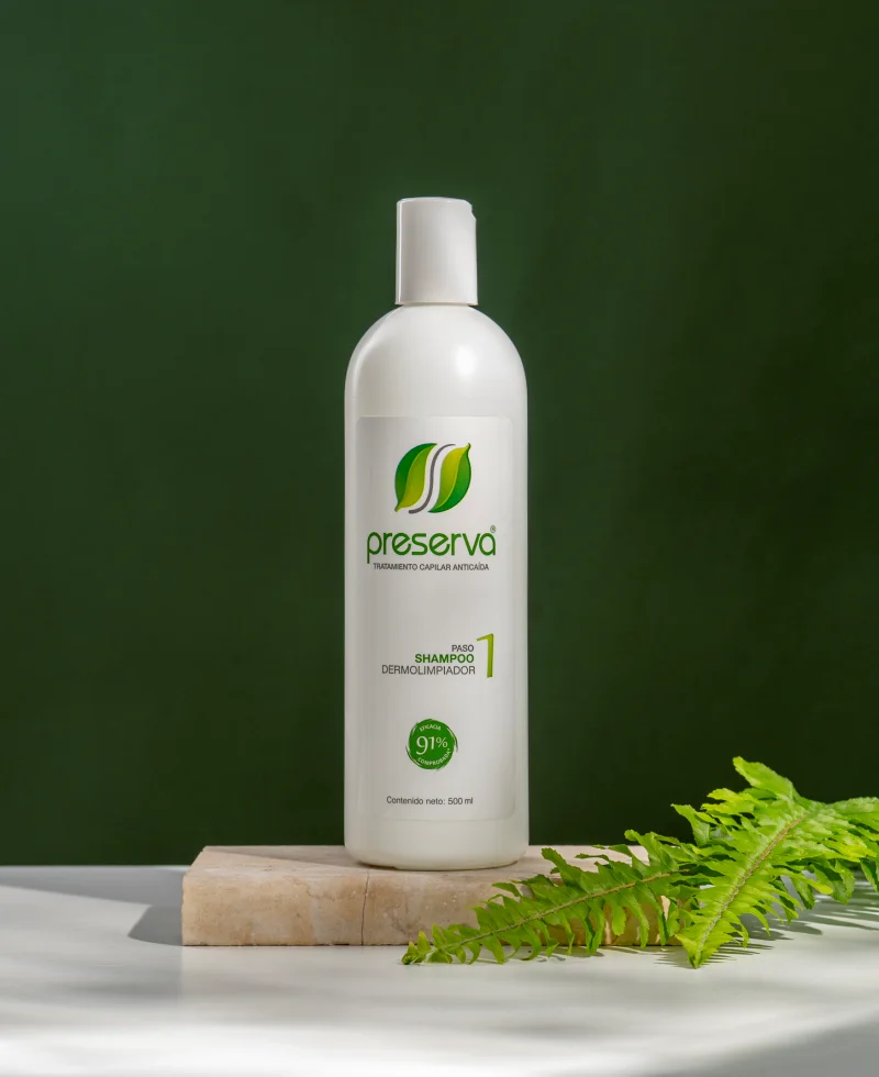 Preserva  ® Shampoo Dermolimpiador Anticaída 500 ML (3 meses)